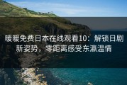 暖暖免费日本在线观看10：解锁日剧新姿势，零距离感受东瀛温情